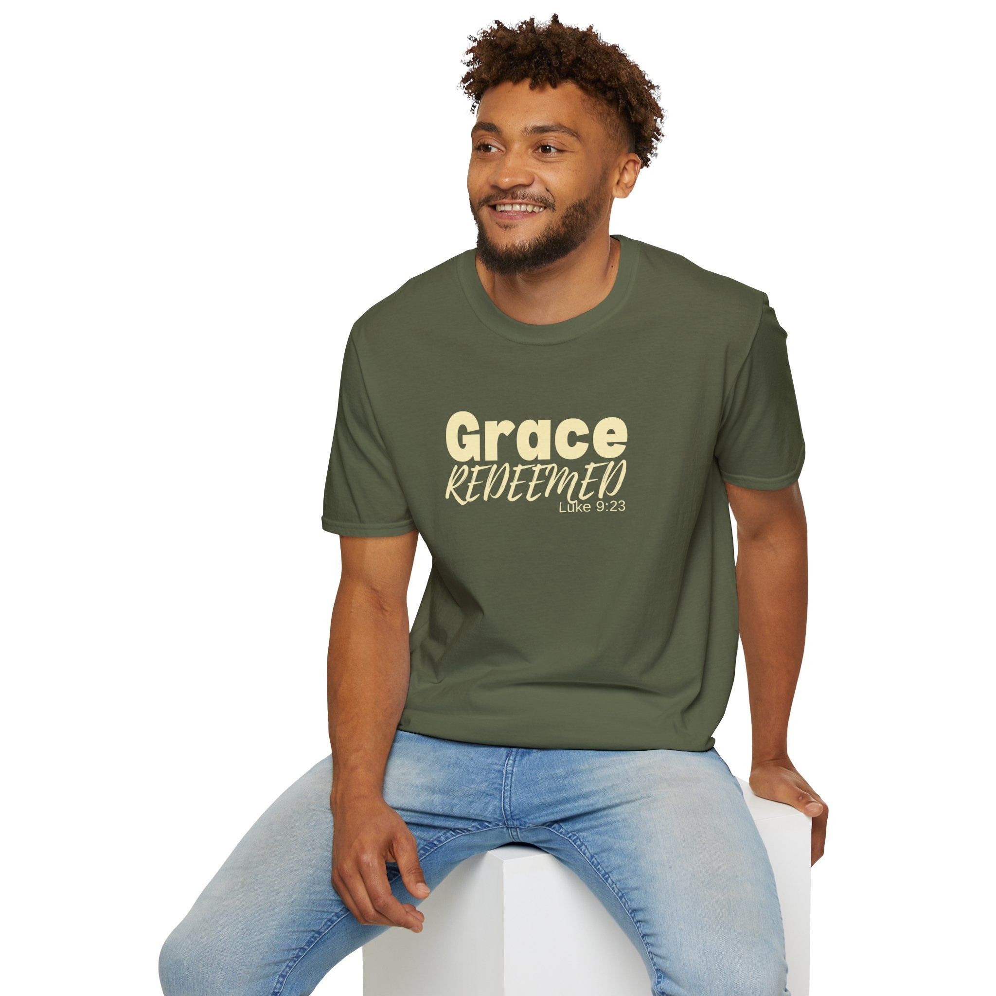 Grace Redeemed Luke 9:23 T-Shirt