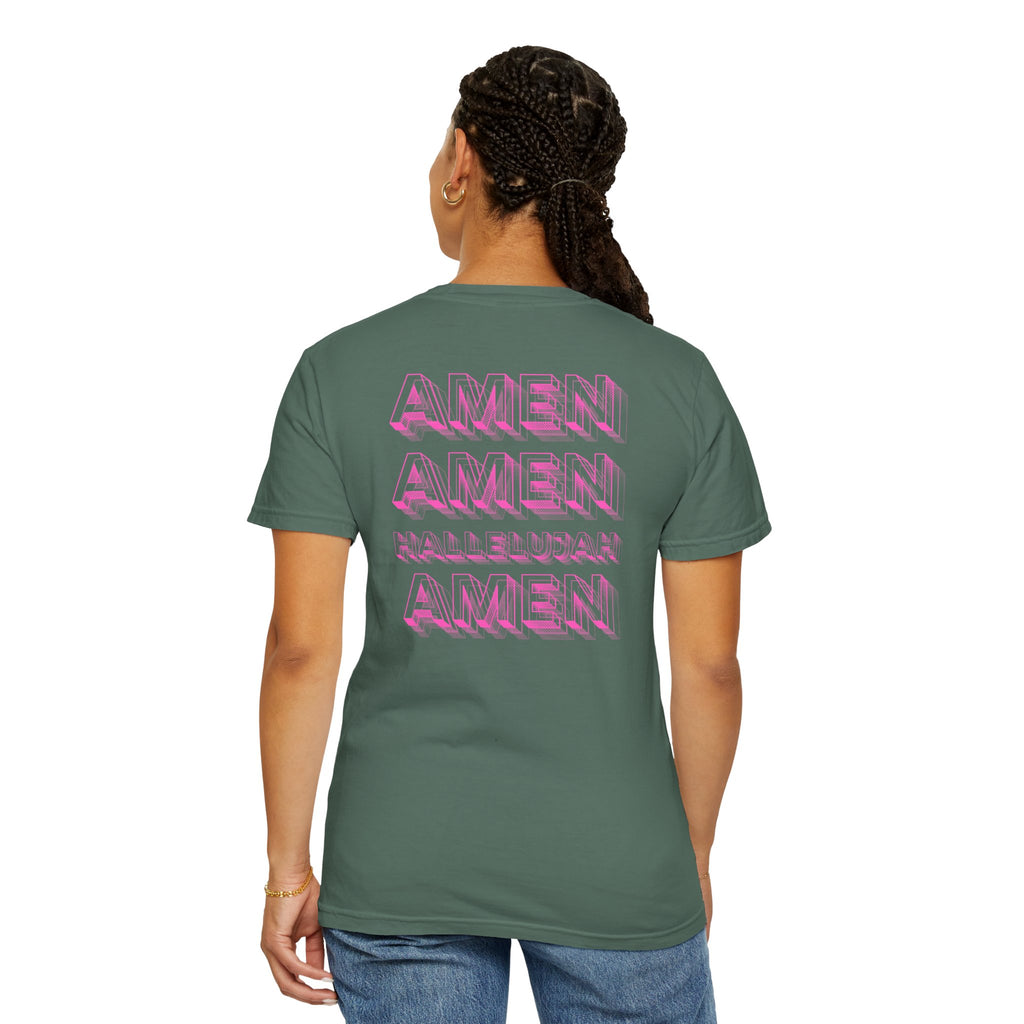 Amen Amen Hallelujah Amen Psalms 150:6 Graphic T-Shirt