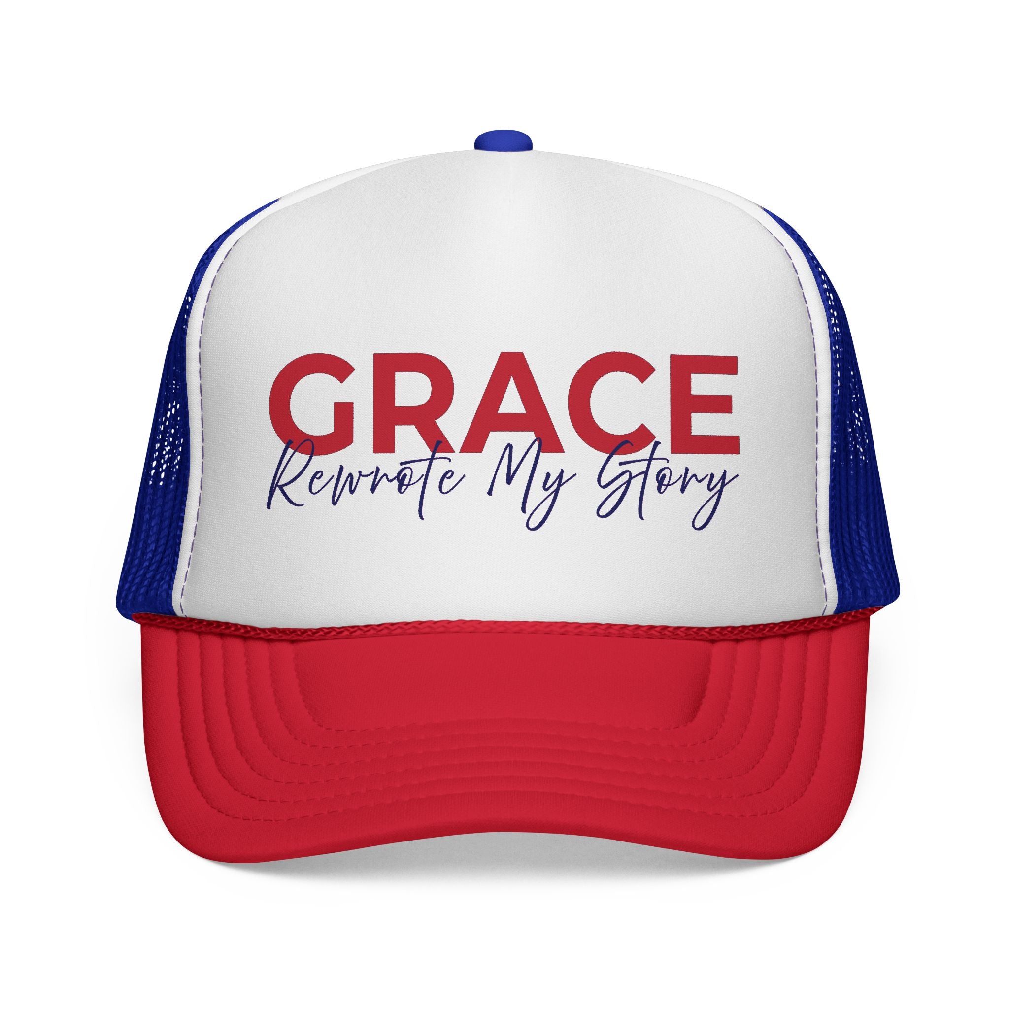 Grace Rewrote My Story Trucker Hat