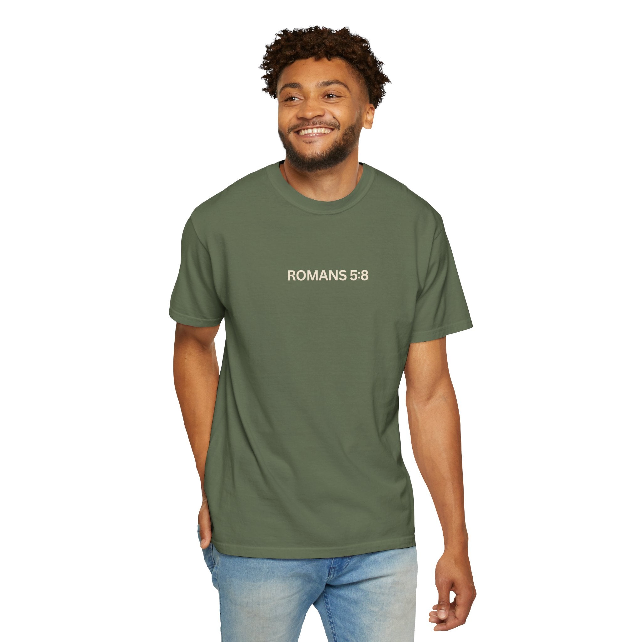 Jesus Loves You Romans 5:8 T-Shirt