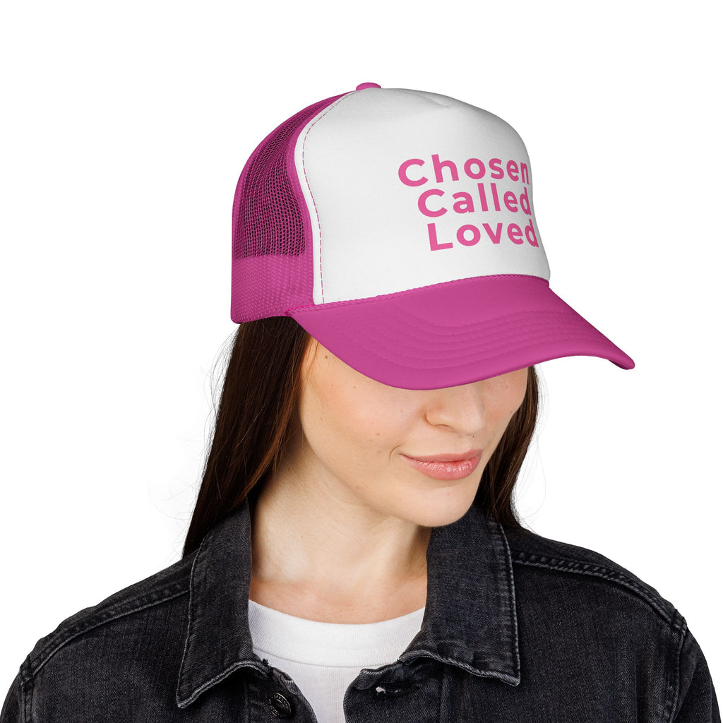 Chosen Called Loved Trucker Hat