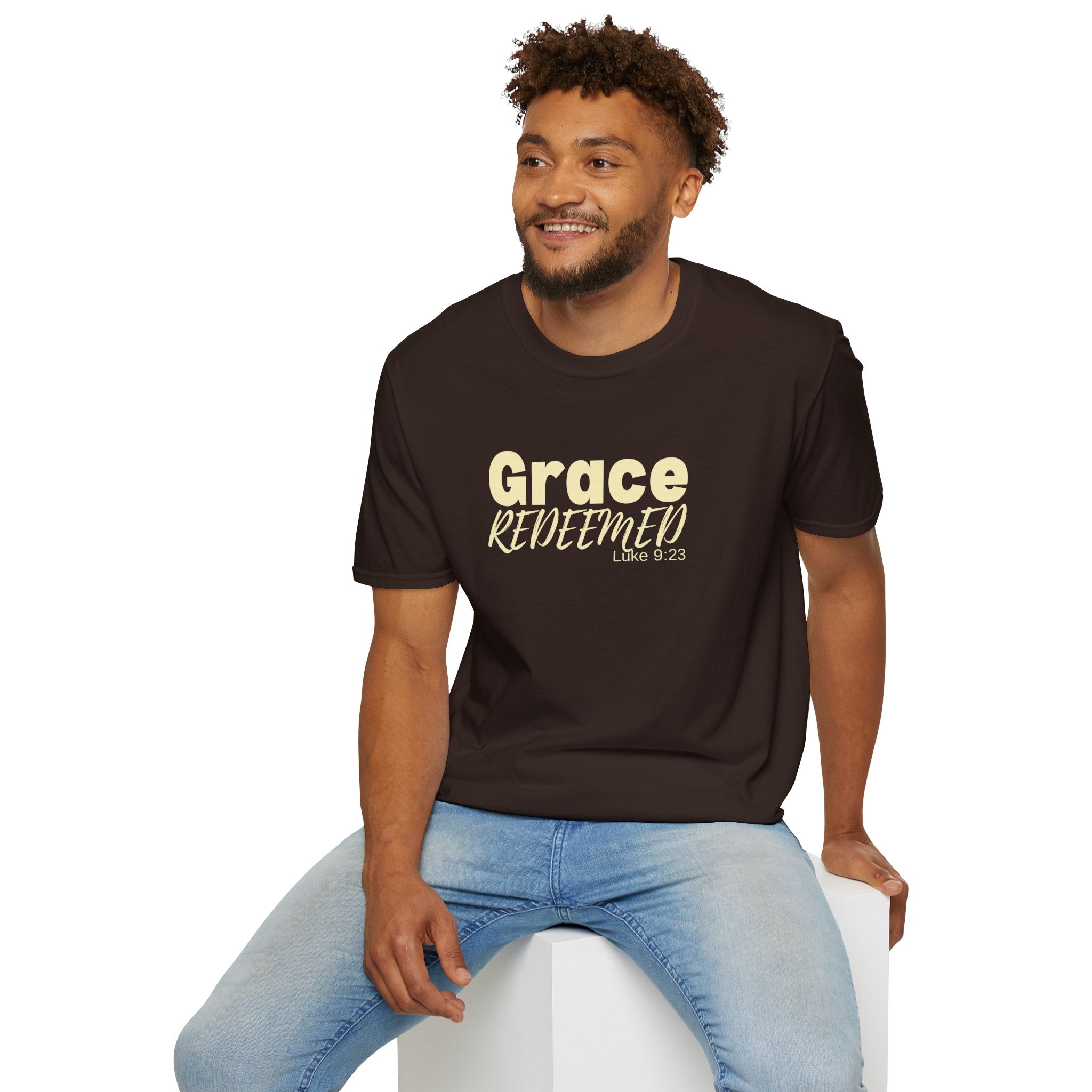 Grace Redeemed Luke 9:23 T-Shirt