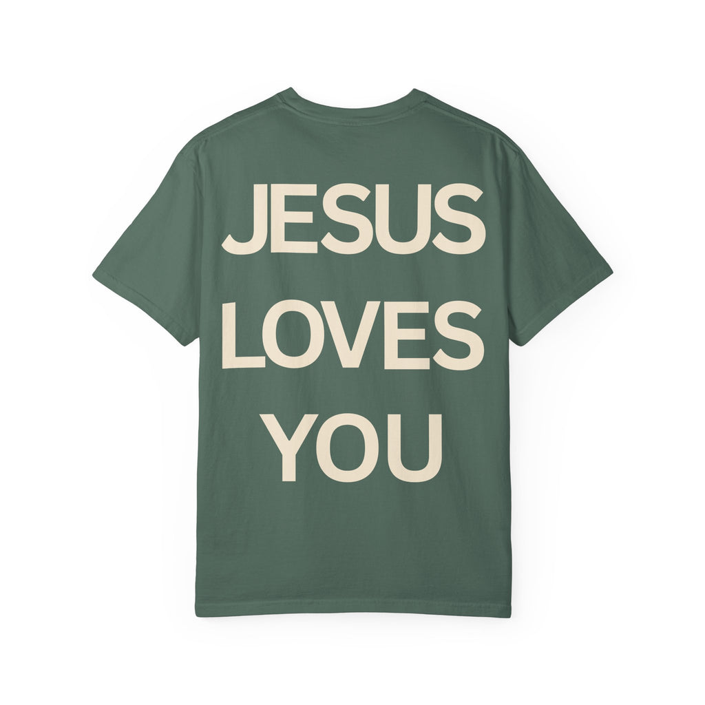 Jesus Loves You Romans 5:8 T-Shirt