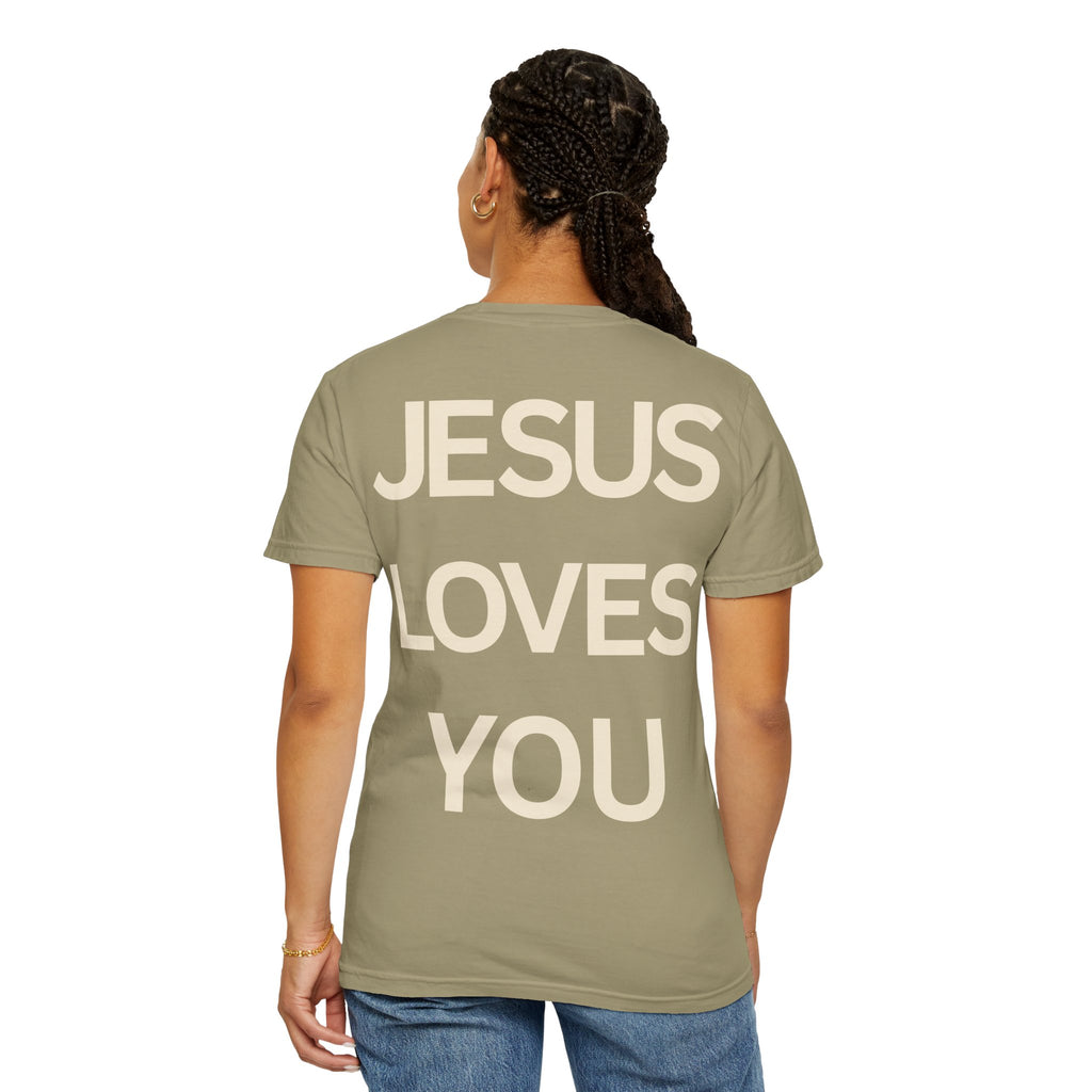 Jesus Loves You Romans 5:8 T-Shirt