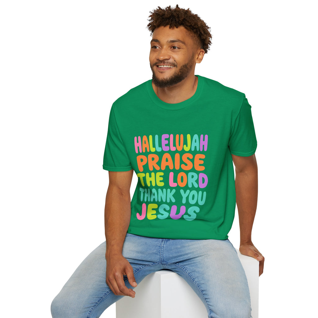 Hallelujah Praise The Lord Thank You Jesus T-Shirt