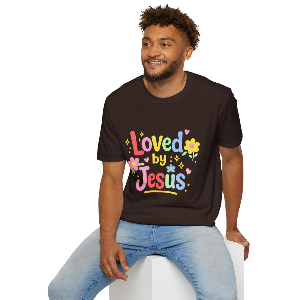 Loved by Jesus Colorful T-Shirt