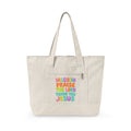 'Hallelujah Praise the Lord Thank You Jesus' Canvas Tote Bag