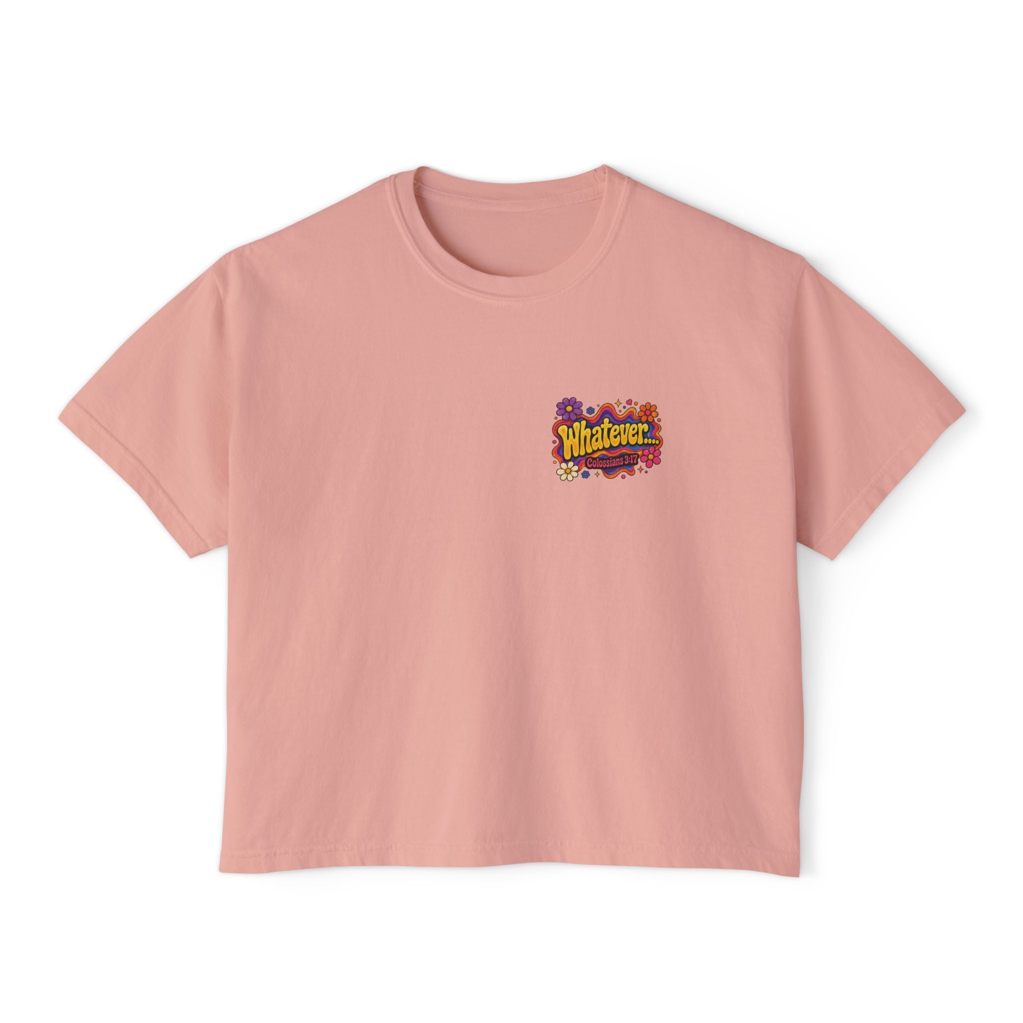 Make Jesus Smile Women's Boxy Tee — Retro Christian Graphic Tee