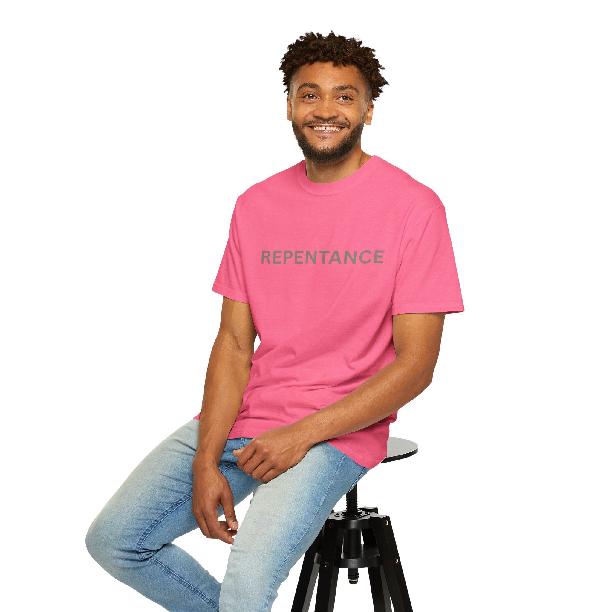 Repentance T-Shirt — "Create in Me a Clean Heart" Psalm 51:10 Christian Tee
