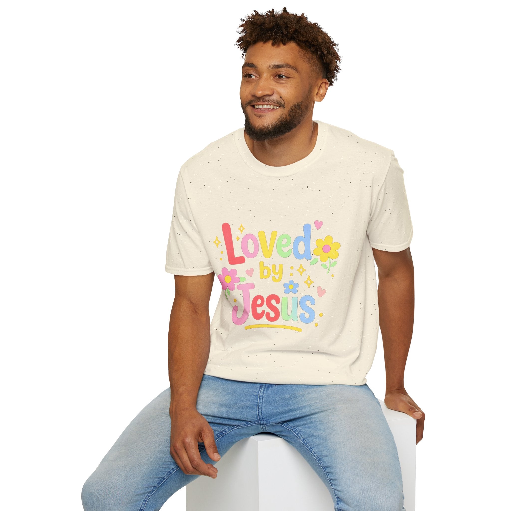 Loved by Jesus Colorful T-Shirt
