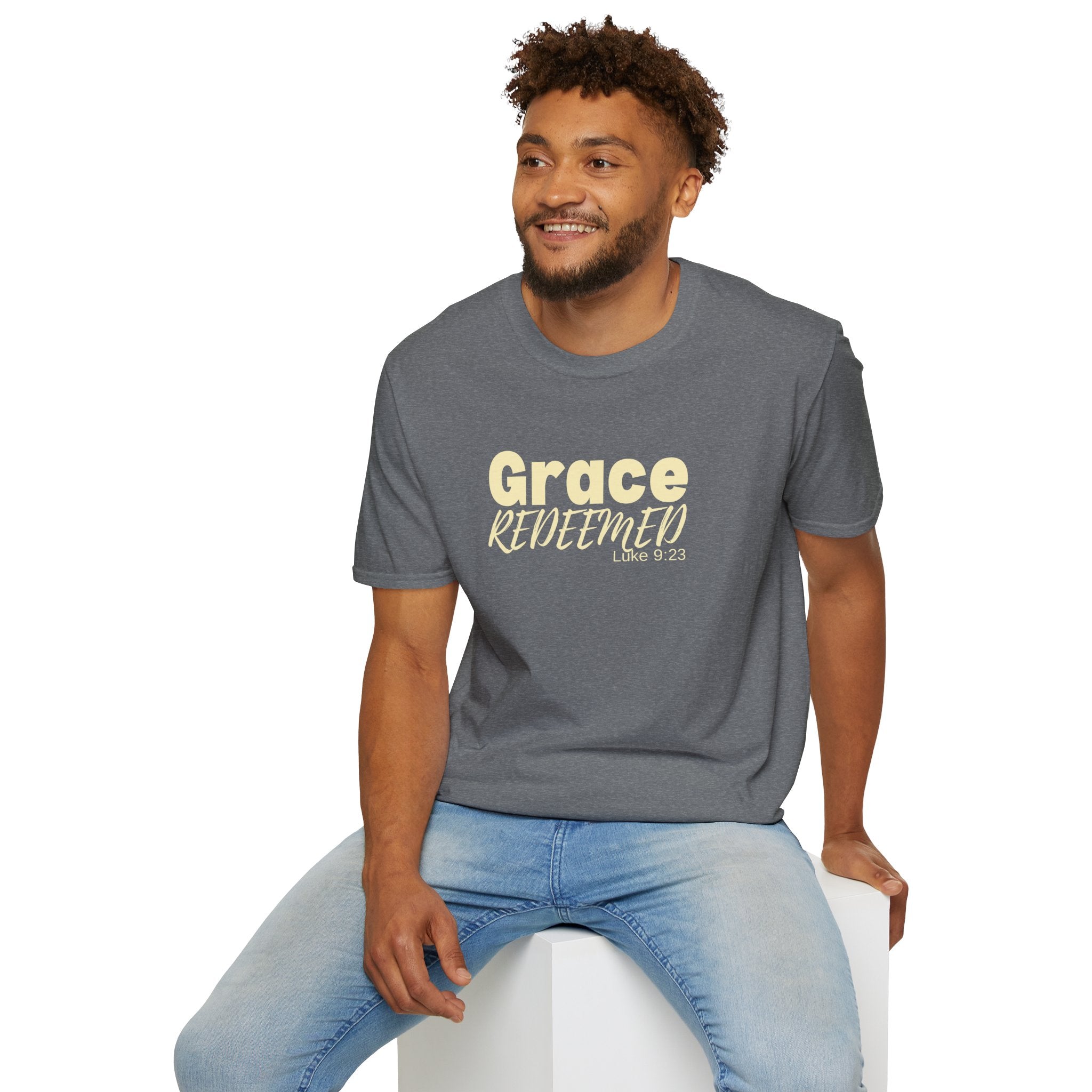 Grace Redeemed Luke 9:23 T-Shirt