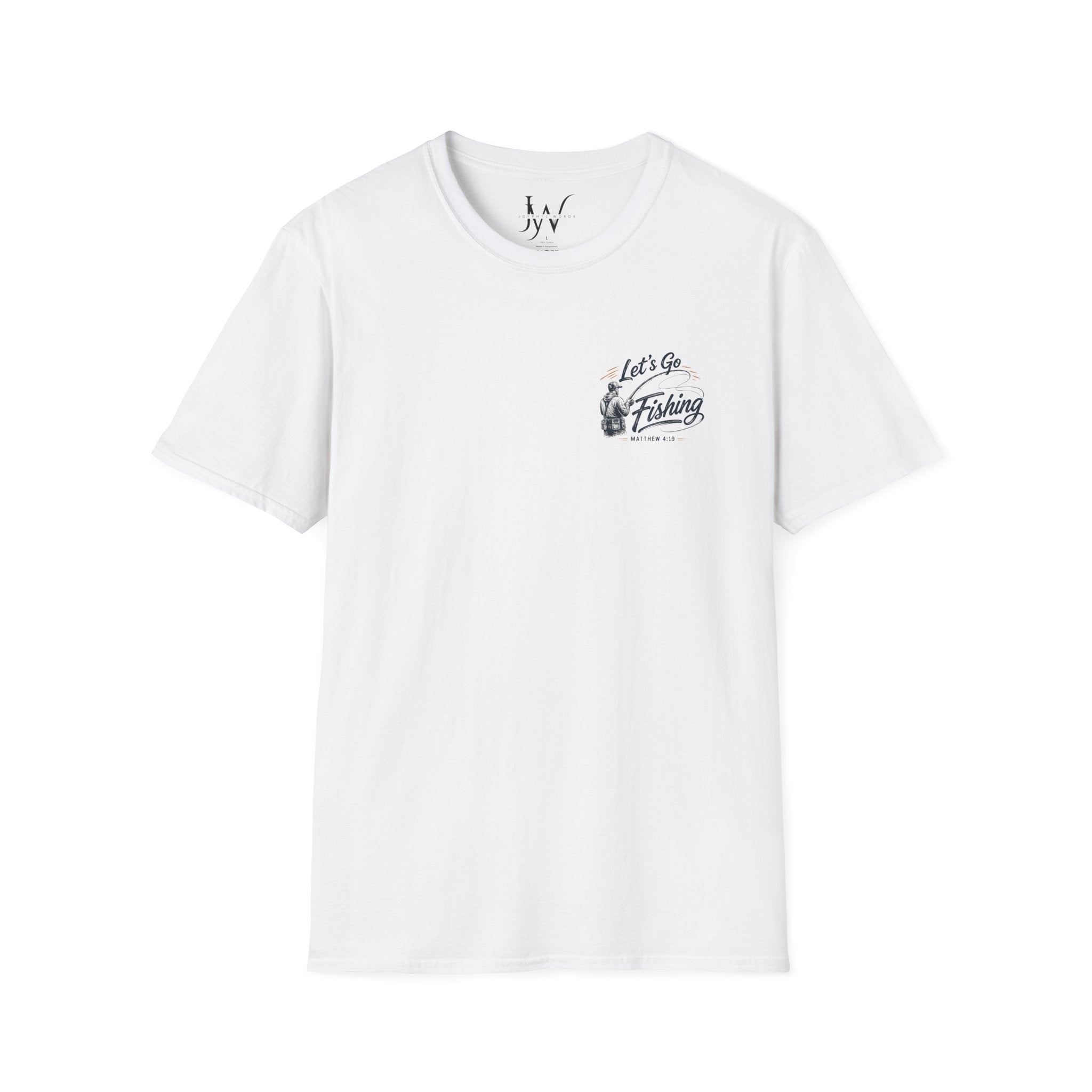 Fishing T-Shirt — "I Will Make You Fishers of Men" Fishing Tee