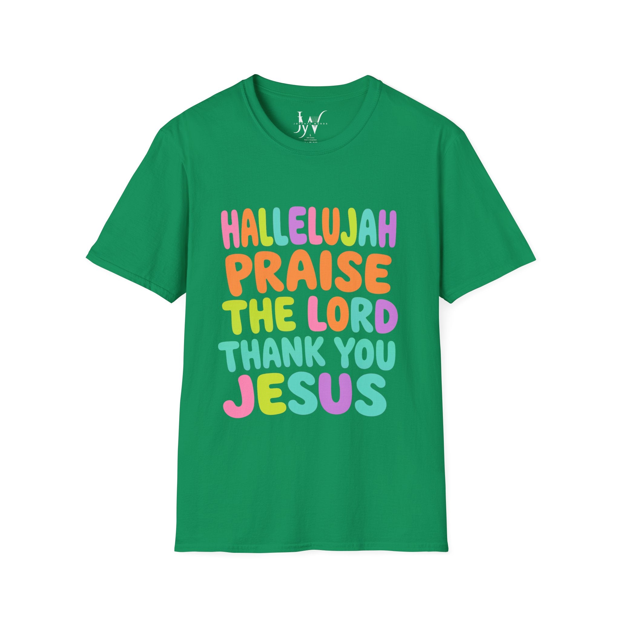 Hallelujah Praise The Lord Thank You Jesus T-Shirt