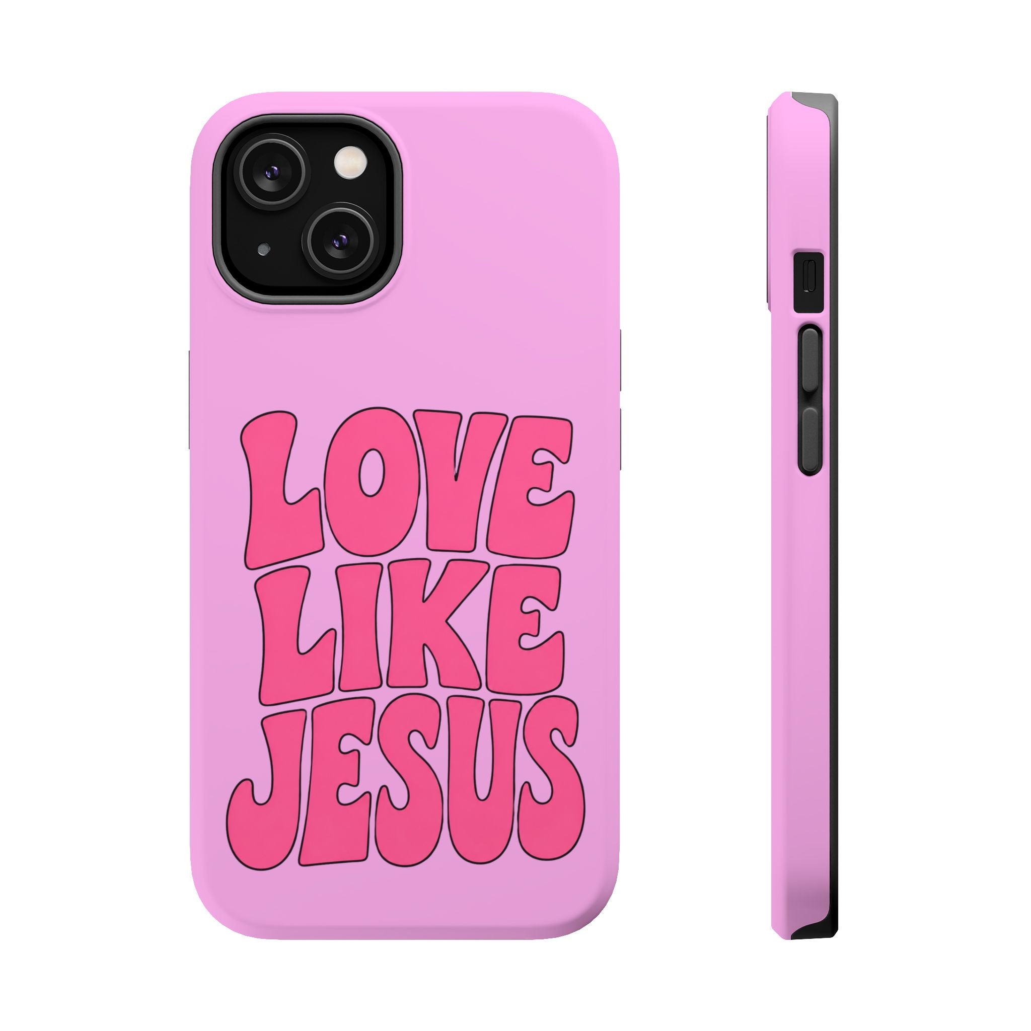 Love Like Jesus Magnetic Phone Case — Impact-Resistant