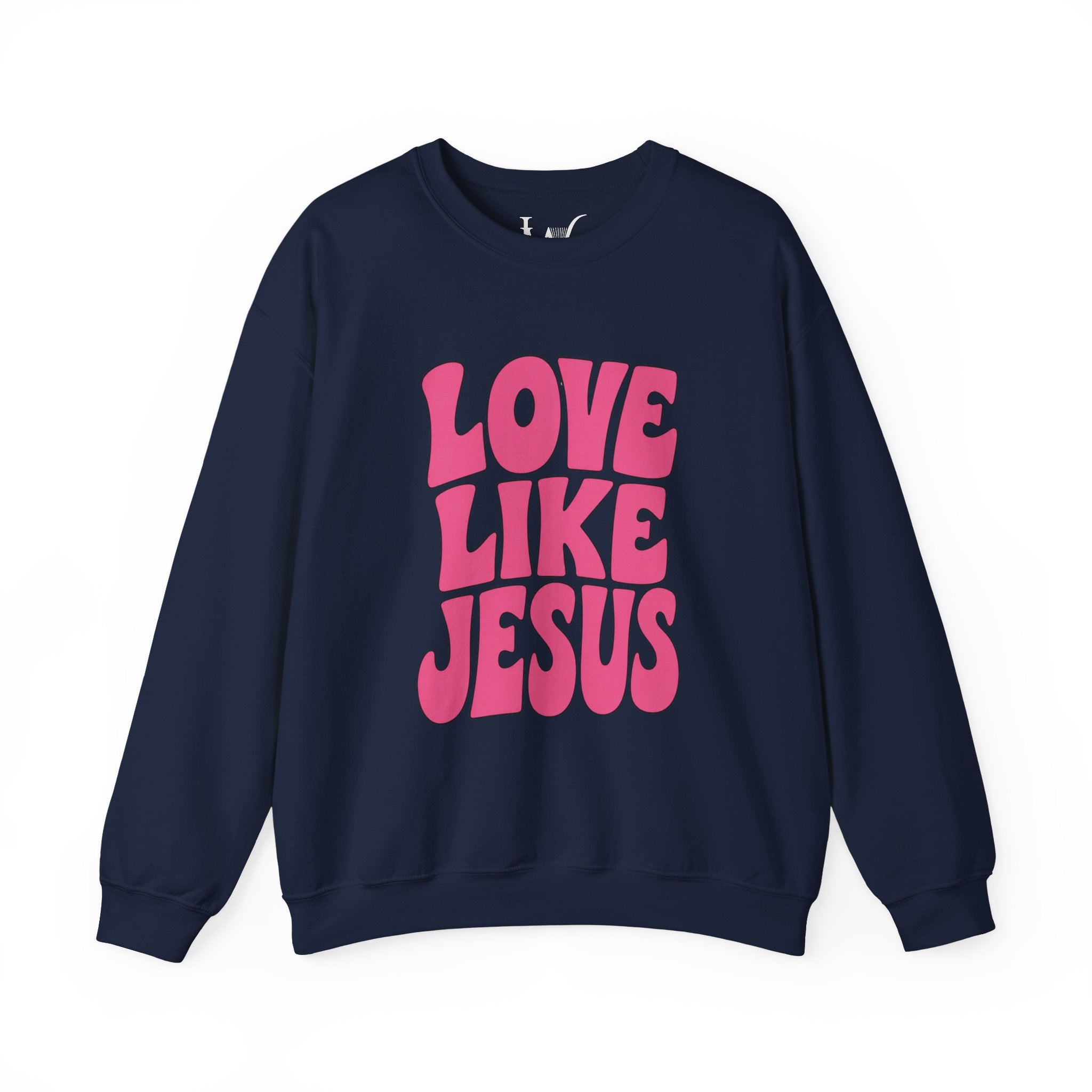 Love Like Jesus Groovy Sweatshirt