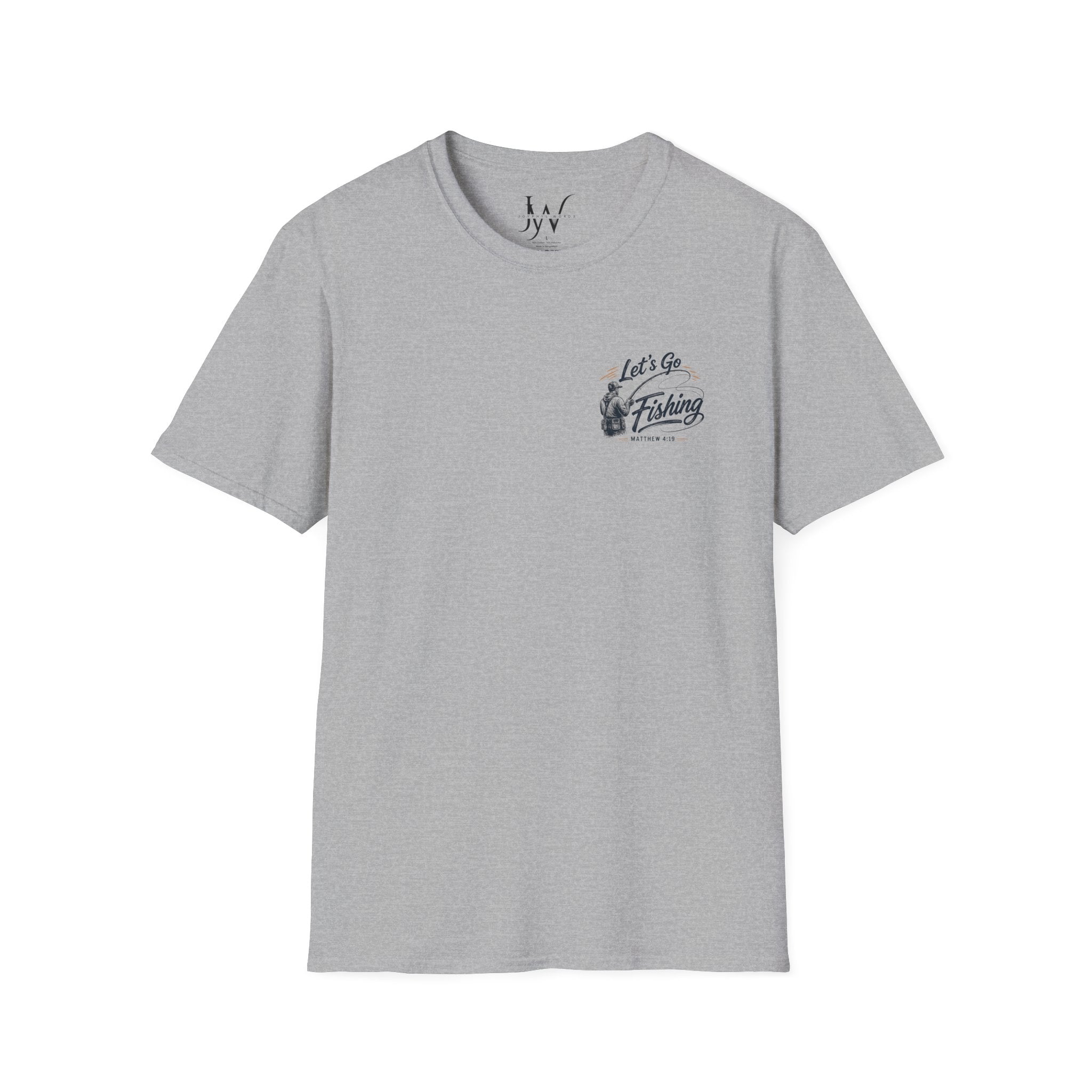 Fishing T-Shirt — "I Will Make You Fishers of Men" Fishing Tee