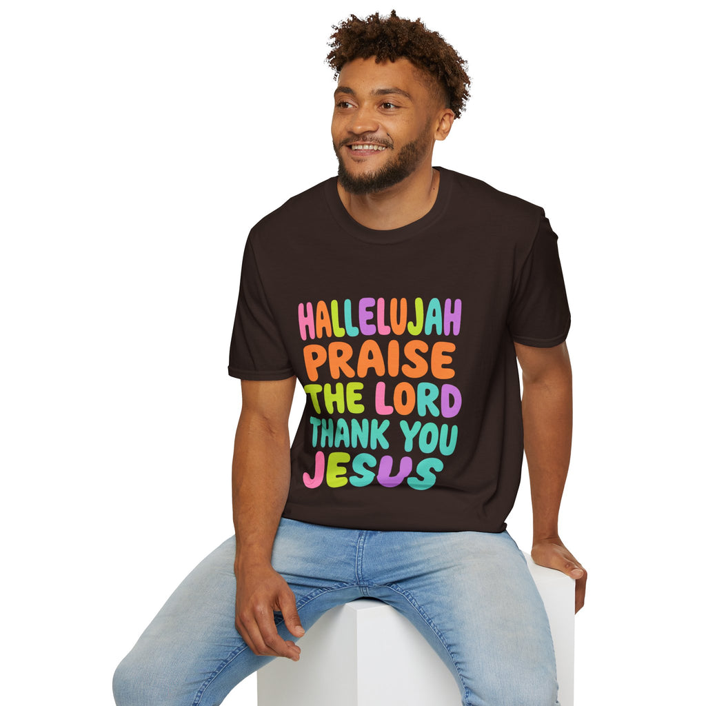 Hallelujah Praise The Lord Thank You Jesus T-Shirt