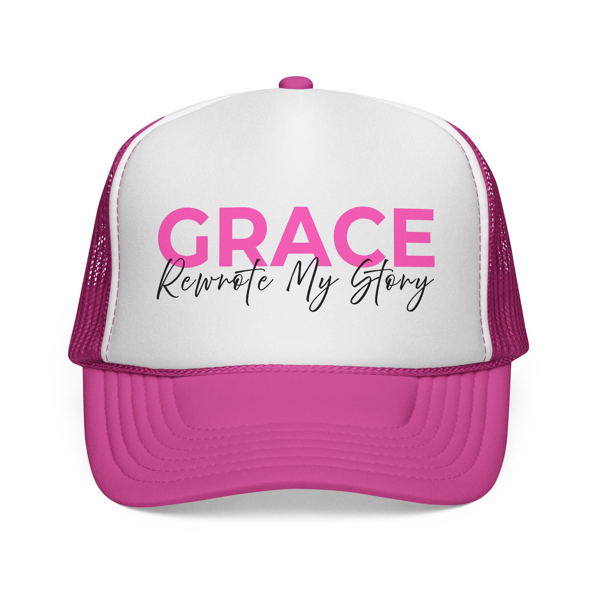 Grace Rewrote My Story Trucker Hat