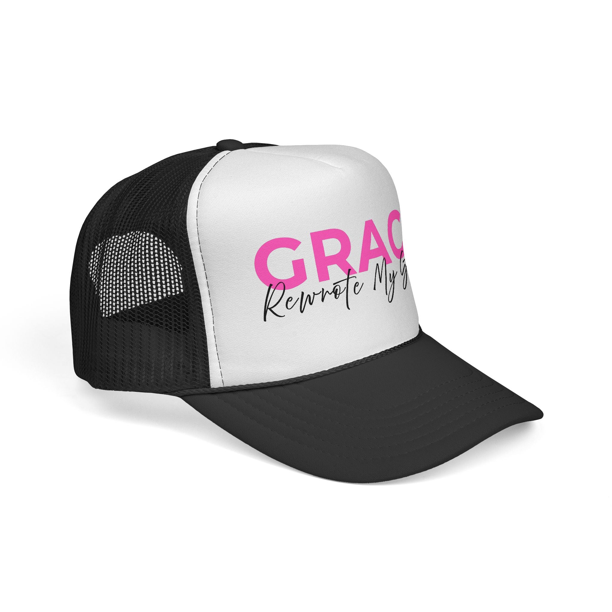 Grace Rewrote My Story Trucker Hat