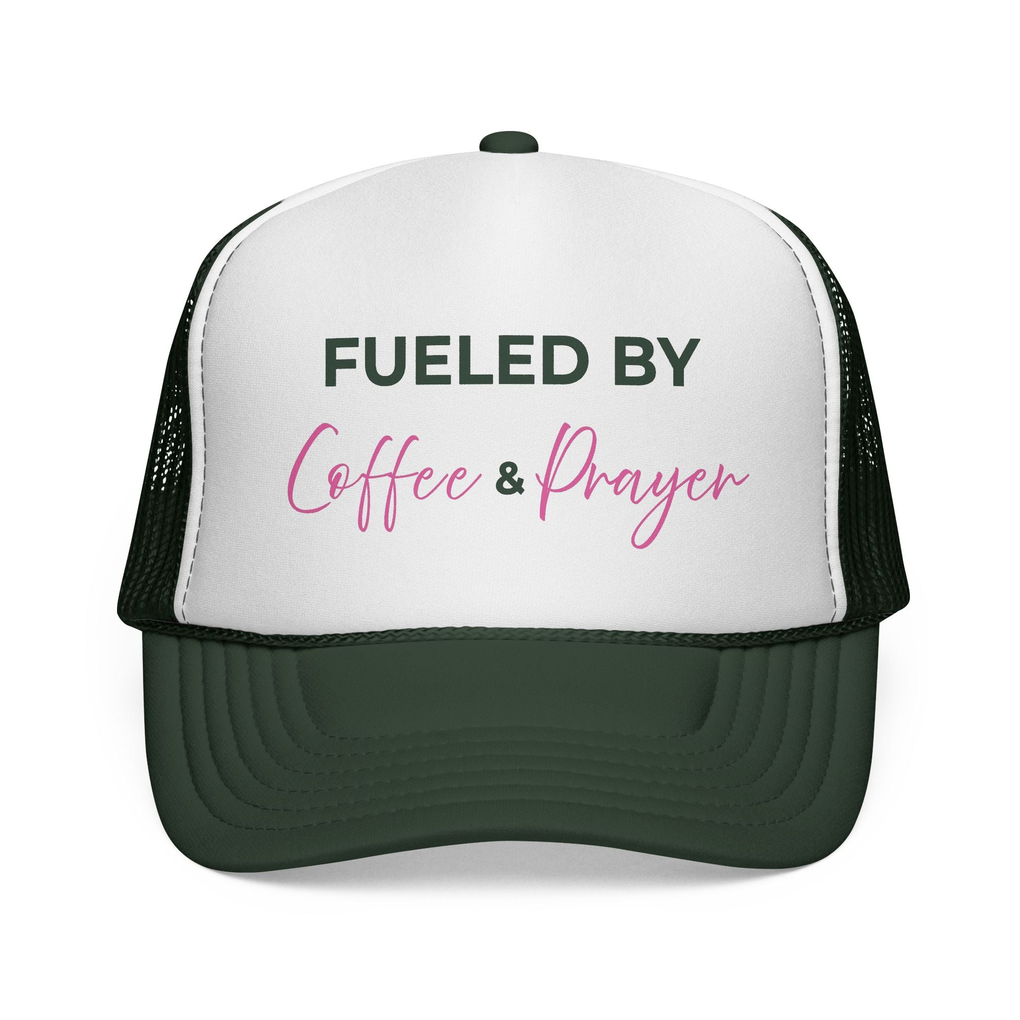 Fueled by Coffee & Prayer Trucker Hat