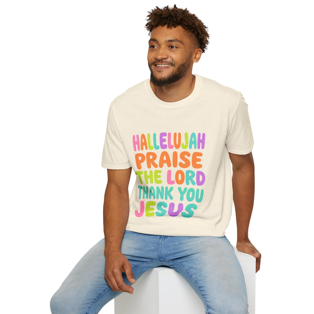 Hallelujah Praise The Lord Thank You Jesus T-Shirt