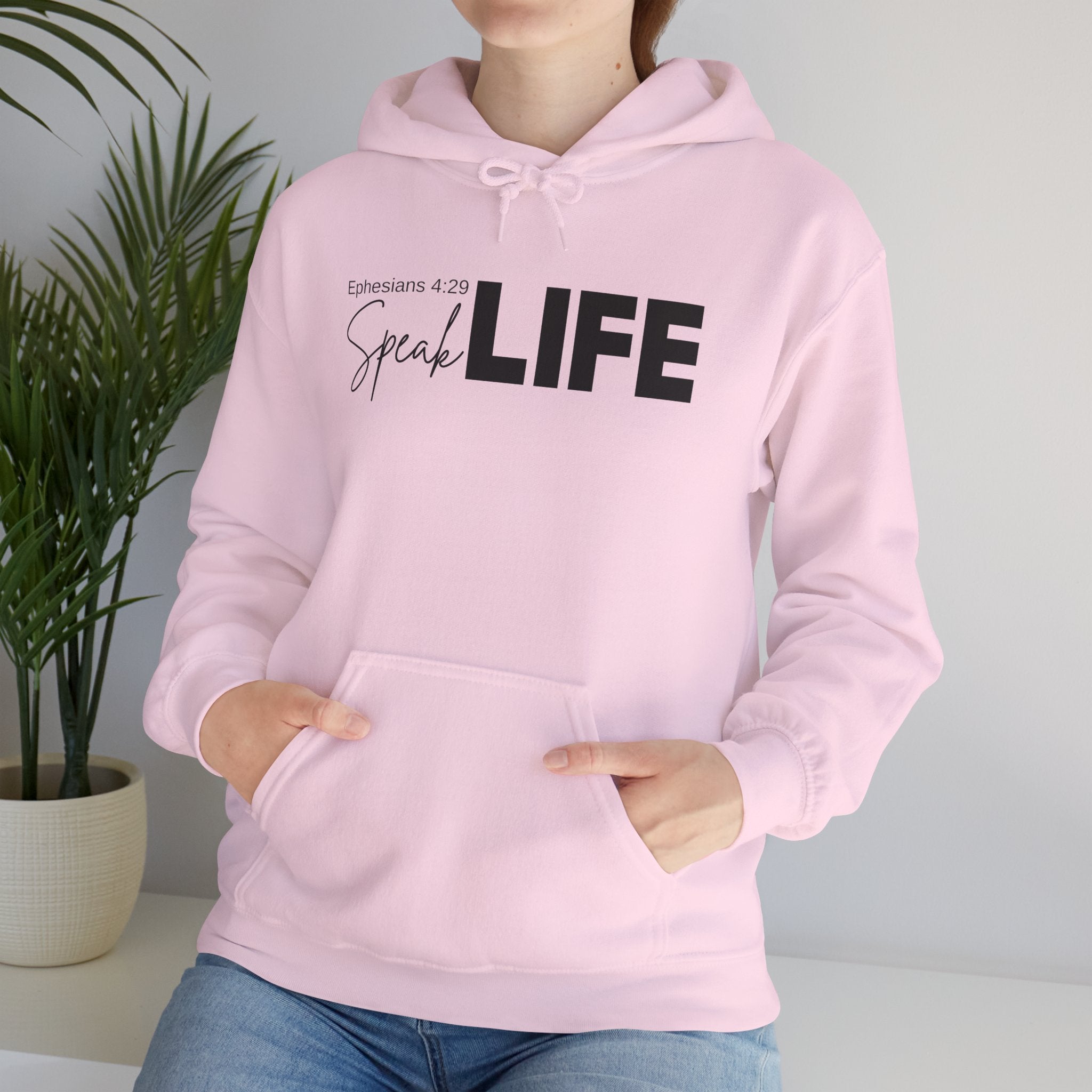 Speak Life Ephesians 4:29 Hoodie Pullover