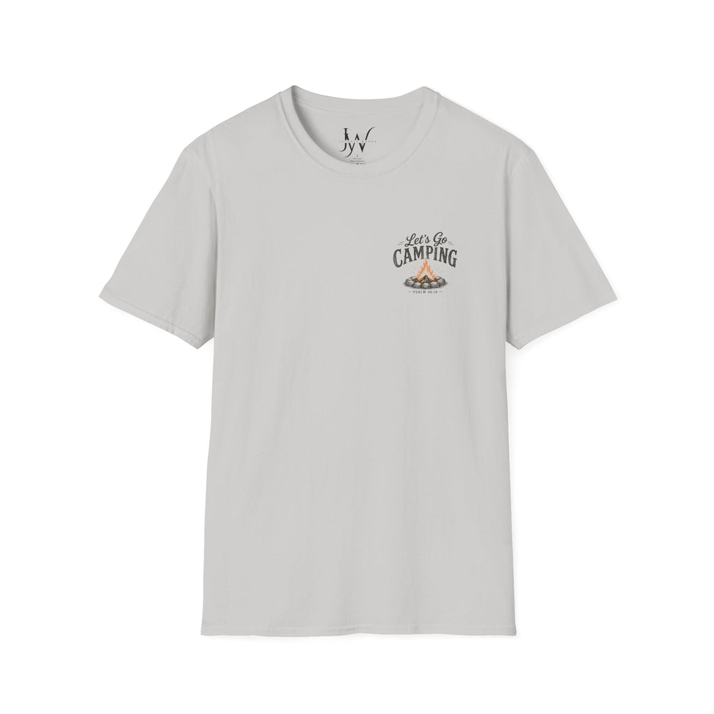 Camp More Worry Less T-Shirt - Psalm 46:10