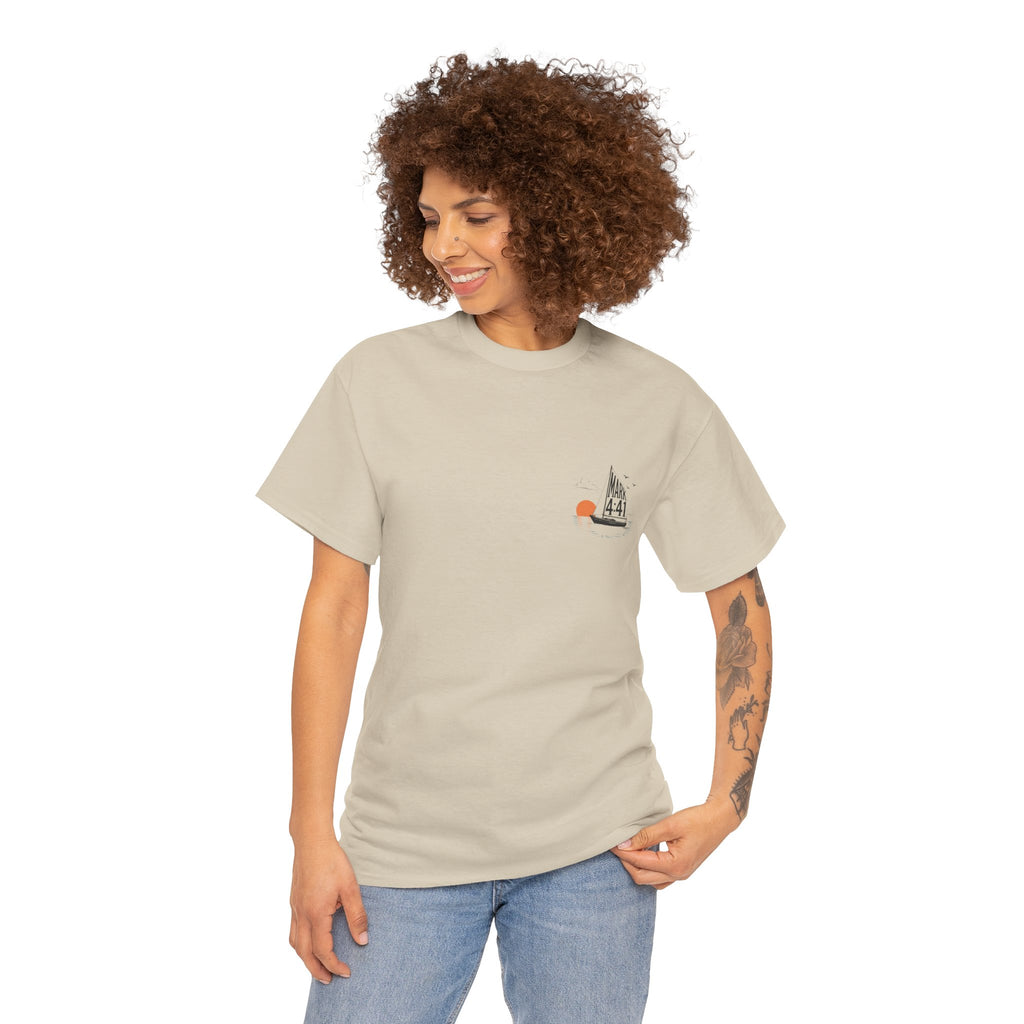 Who Is This That Even the Wind and the Waves Obey Him? - Mark 4:41 Scripture Tee
