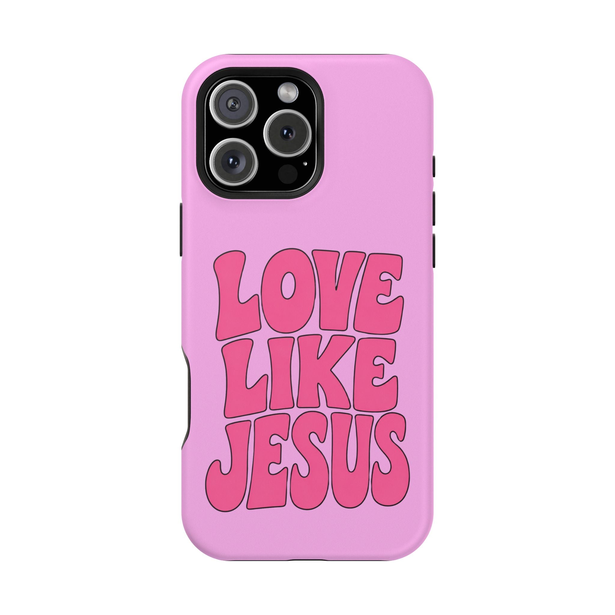Love Like Jesus Magnetic Phone Case — Impact-Resistant