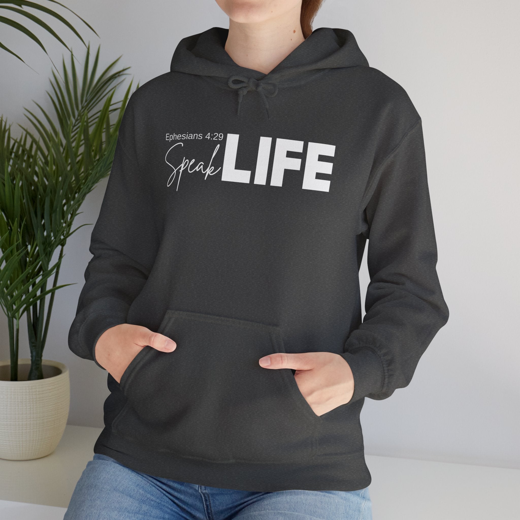 Speak Life Ephesians 4:29 Hoodie Pullover