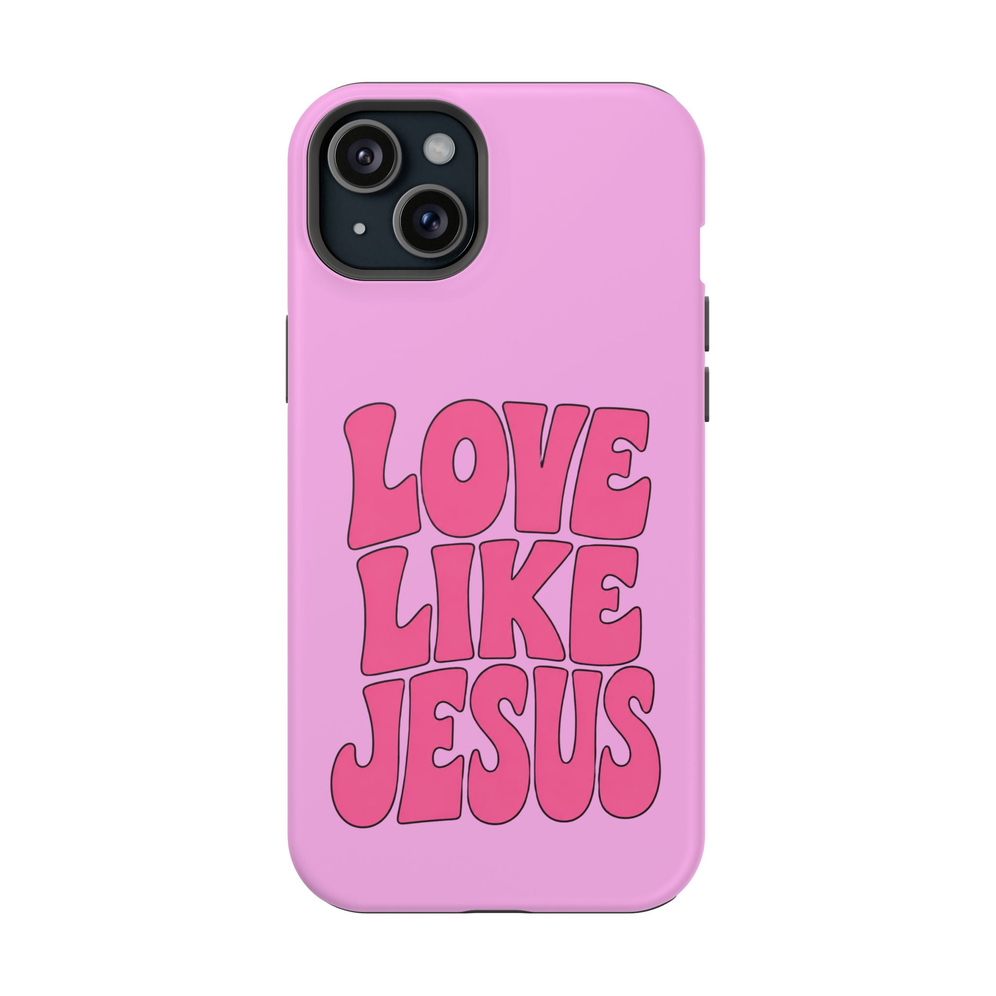 Love Like Jesus Magnetic Phone Case — Impact-Resistant