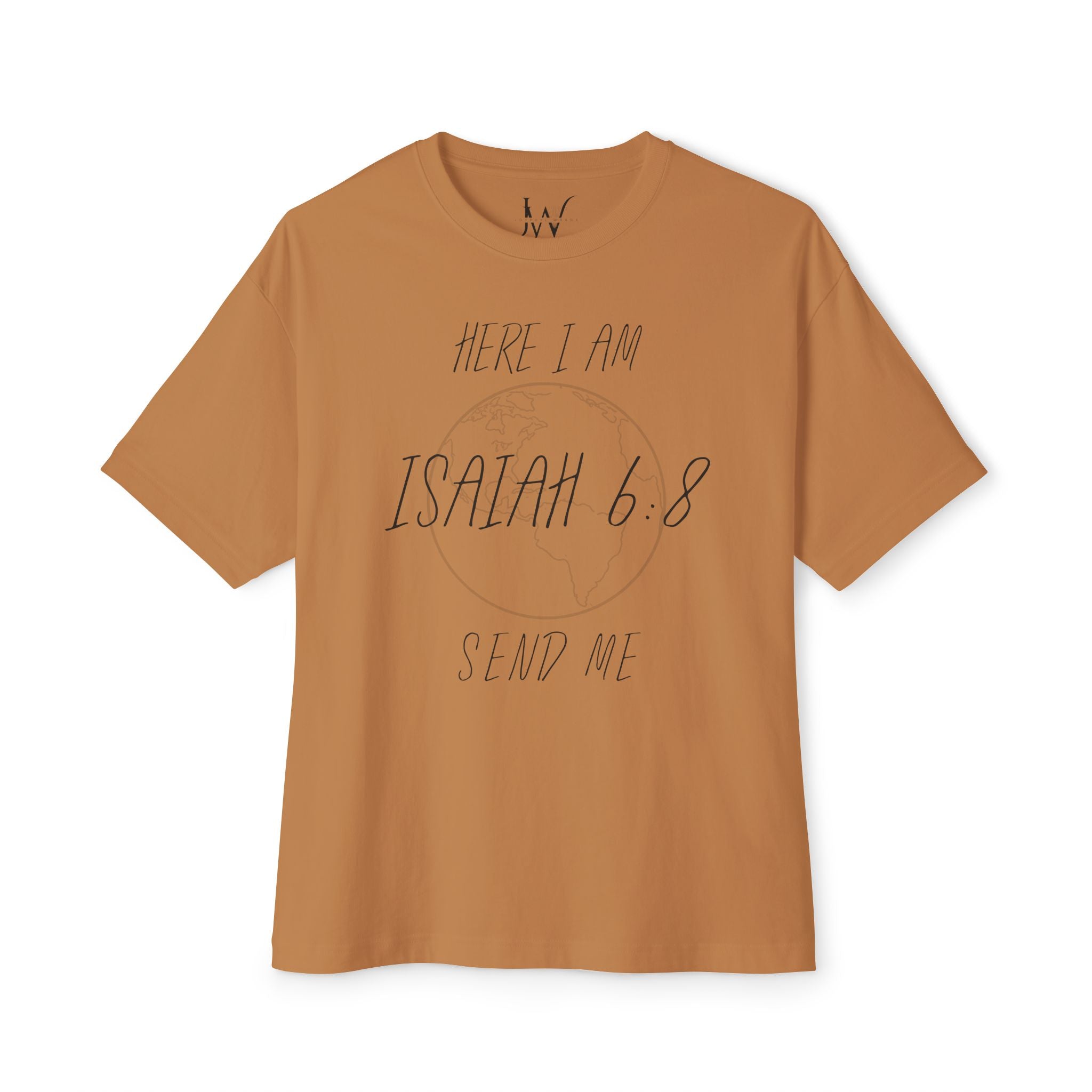 Here I Am Send Me Globe Tee