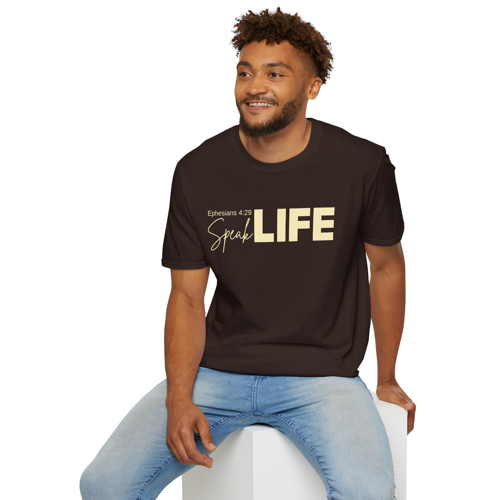 Speak Life Ephesians 4:29 Scripture T-Shirt