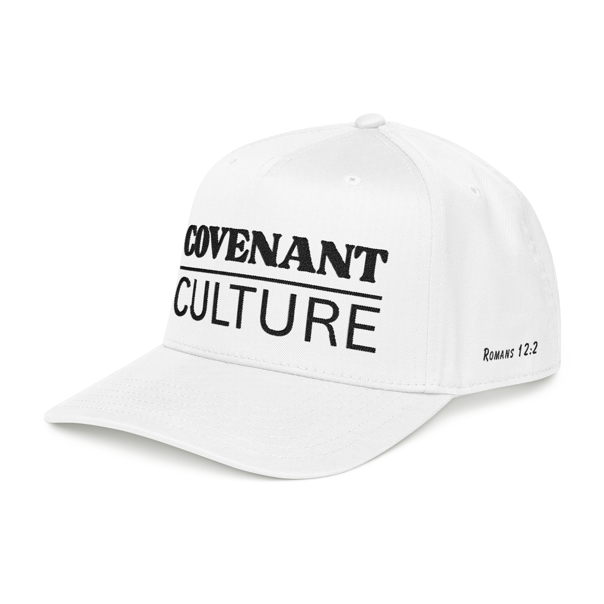 Covenant Over Culture  — "Romans 12:2" Mid Profile Baseball Cap