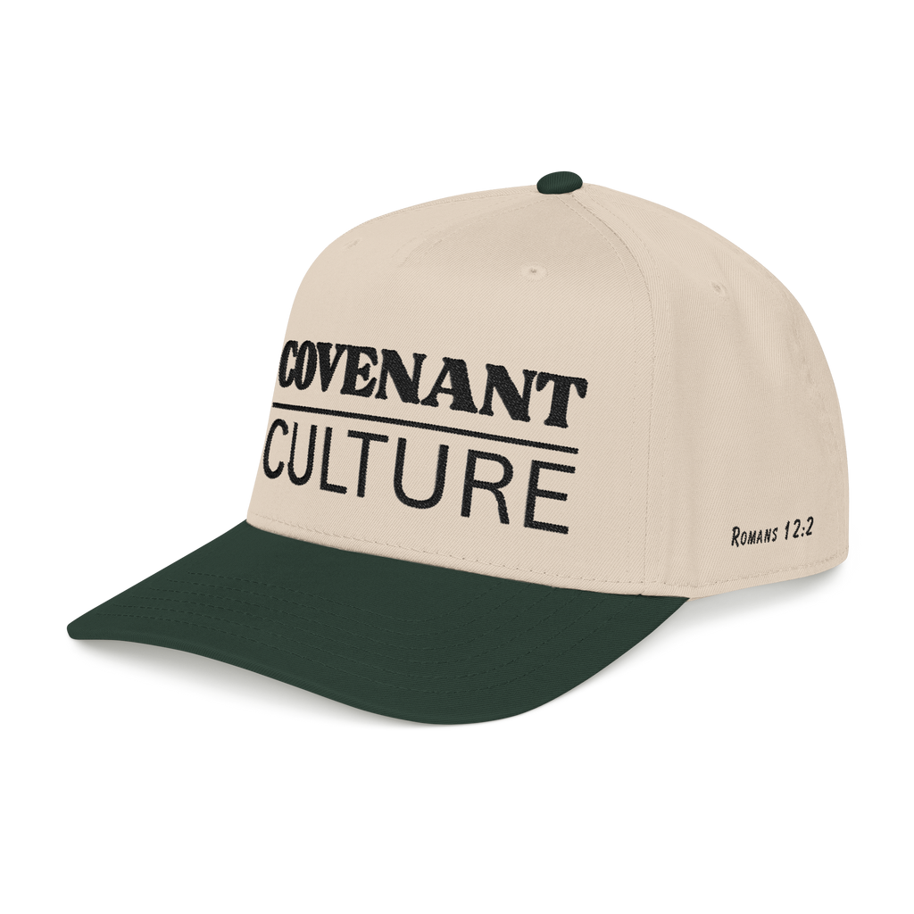 Covenant Over Culture  — "Romans 12:2" Mid Profile Baseball Cap