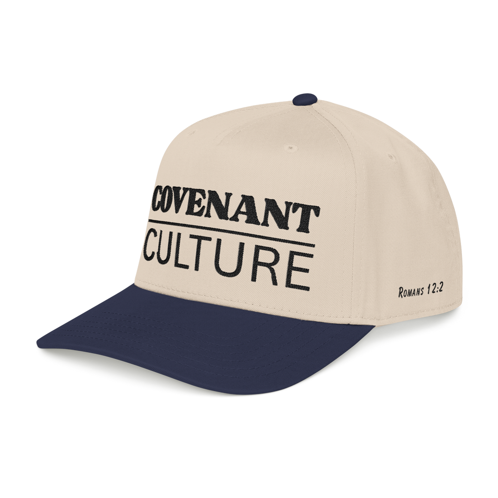Covenant Over Culture  — "Romans 12:2" Mid Profile Baseball Cap