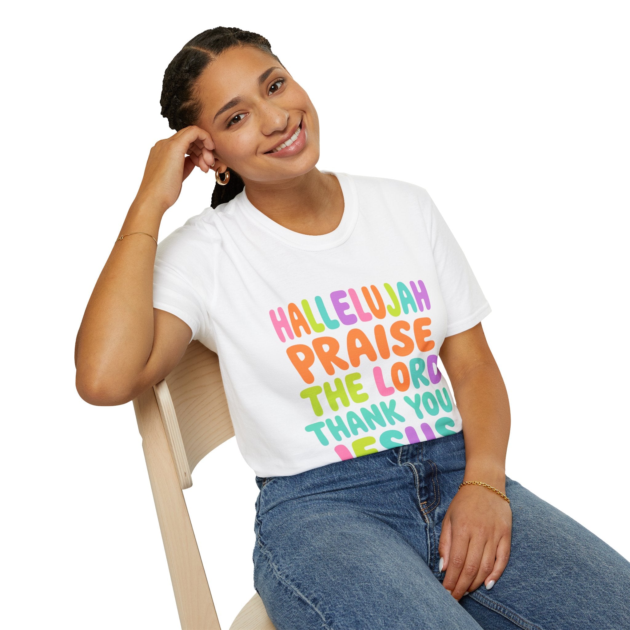 Hallelujah Praise The Lord Thank You Jesus T-Shirt