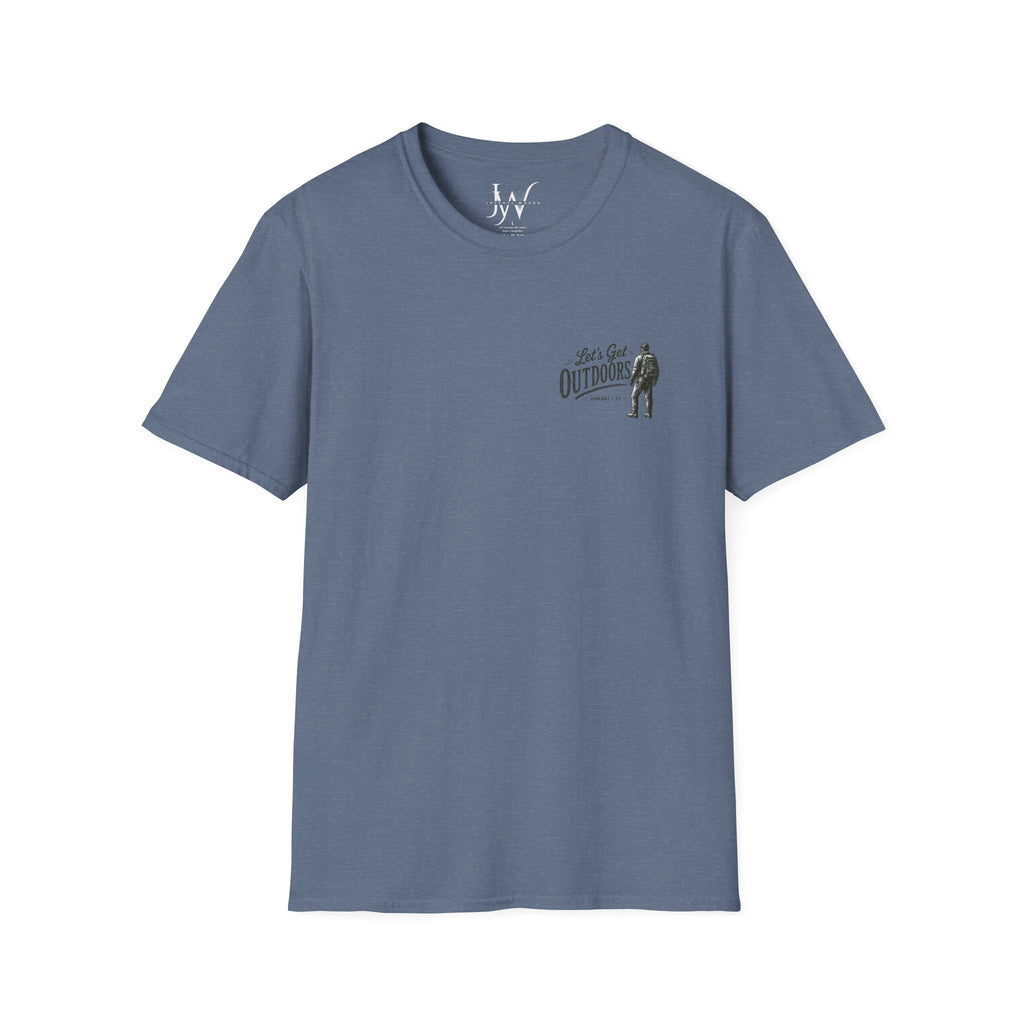Hike Mountains Graphic — Romans 1:20 Tee