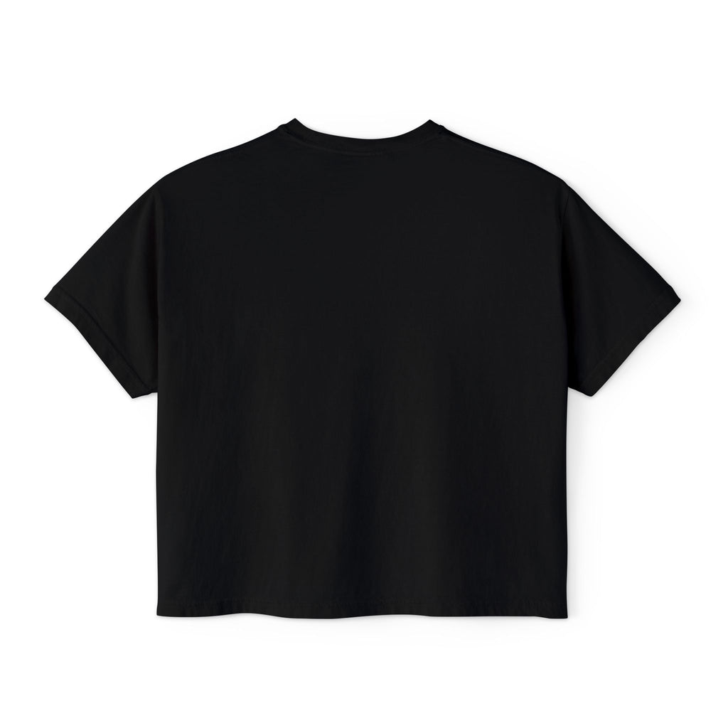 Be Where Your Feet Are Boxy Tee — Footprint Relaxed Women's Tee