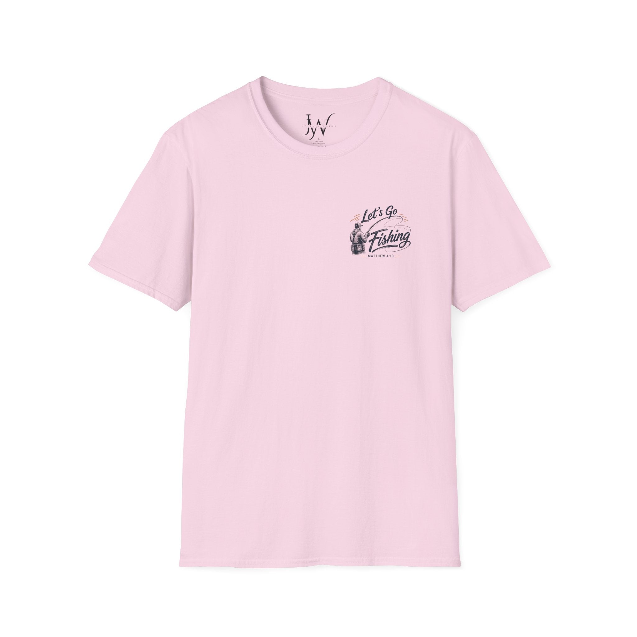 Fishing T-Shirt — "I Will Make You Fishers of Men" Fishing Tee