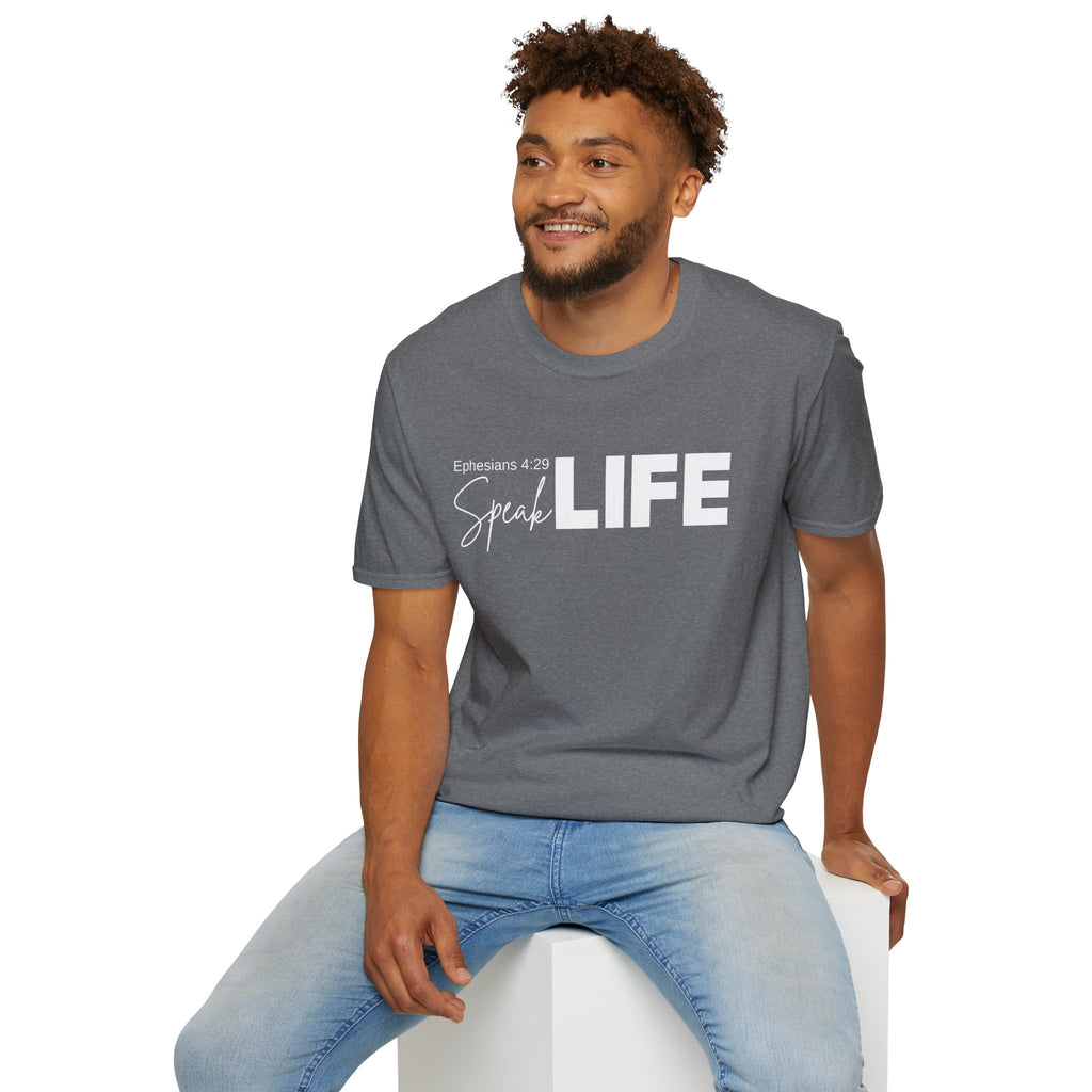 Speak Life Ephesians 4:29 Scripture T-Shirt