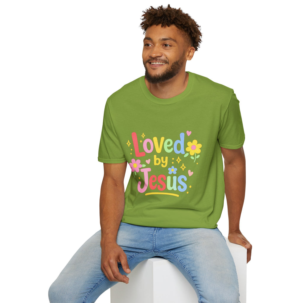 Loved by Jesus Colorful T-Shirt