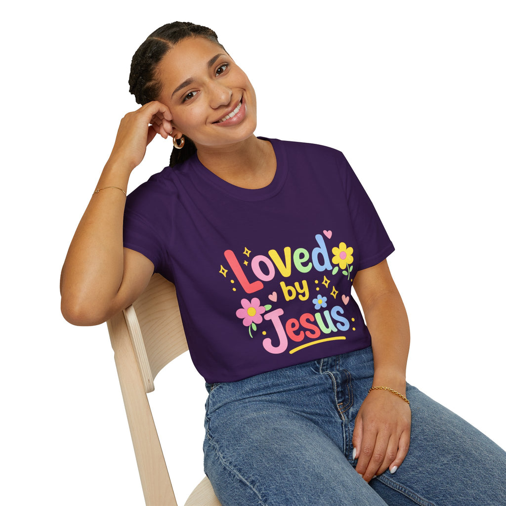 Loved by Jesus Colorful T-Shirt