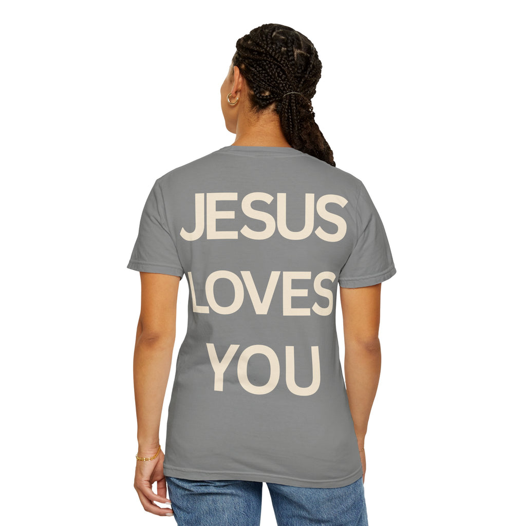 Jesus Loves You Romans 5:8 T-Shirt
