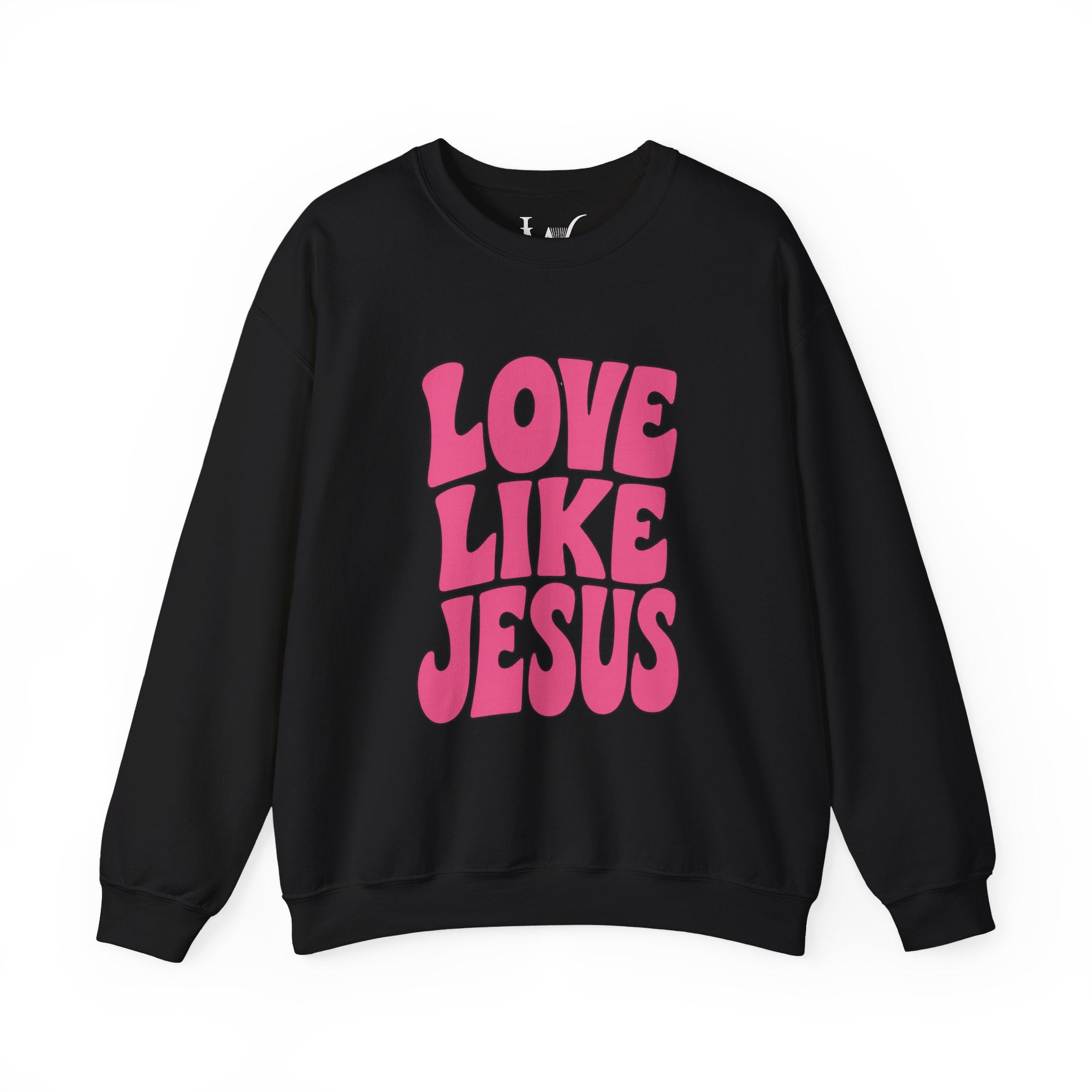 Love Like Jesus Groovy Sweatshirt