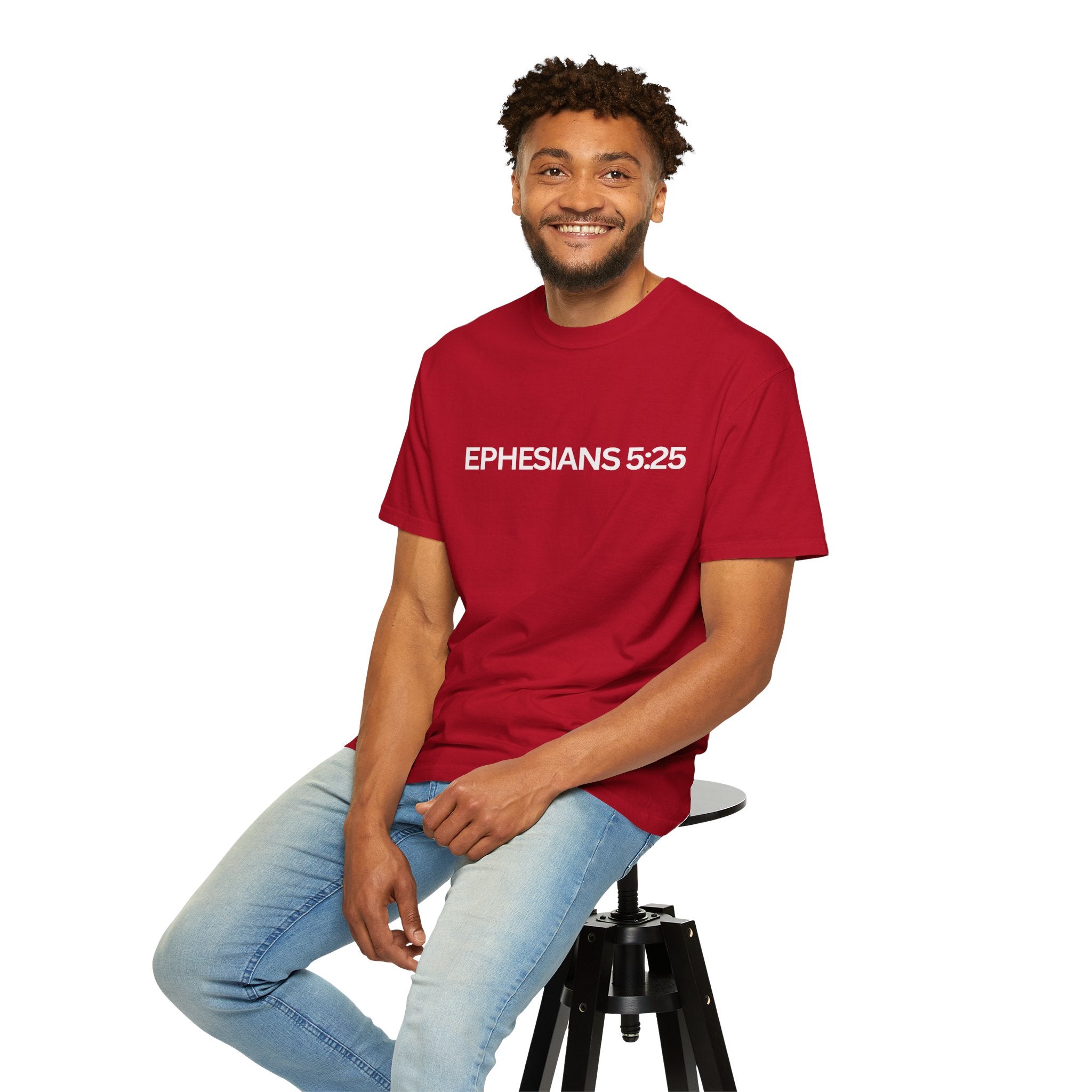 Ephesians 5:25 Scripture T-Shirt — Husbands, Love Your Wives