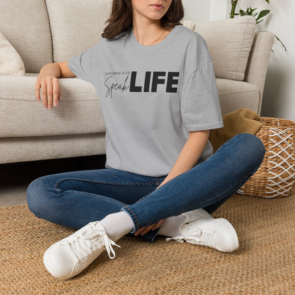 Speak Life Ephesians 4:29 Scripture T-Shirt