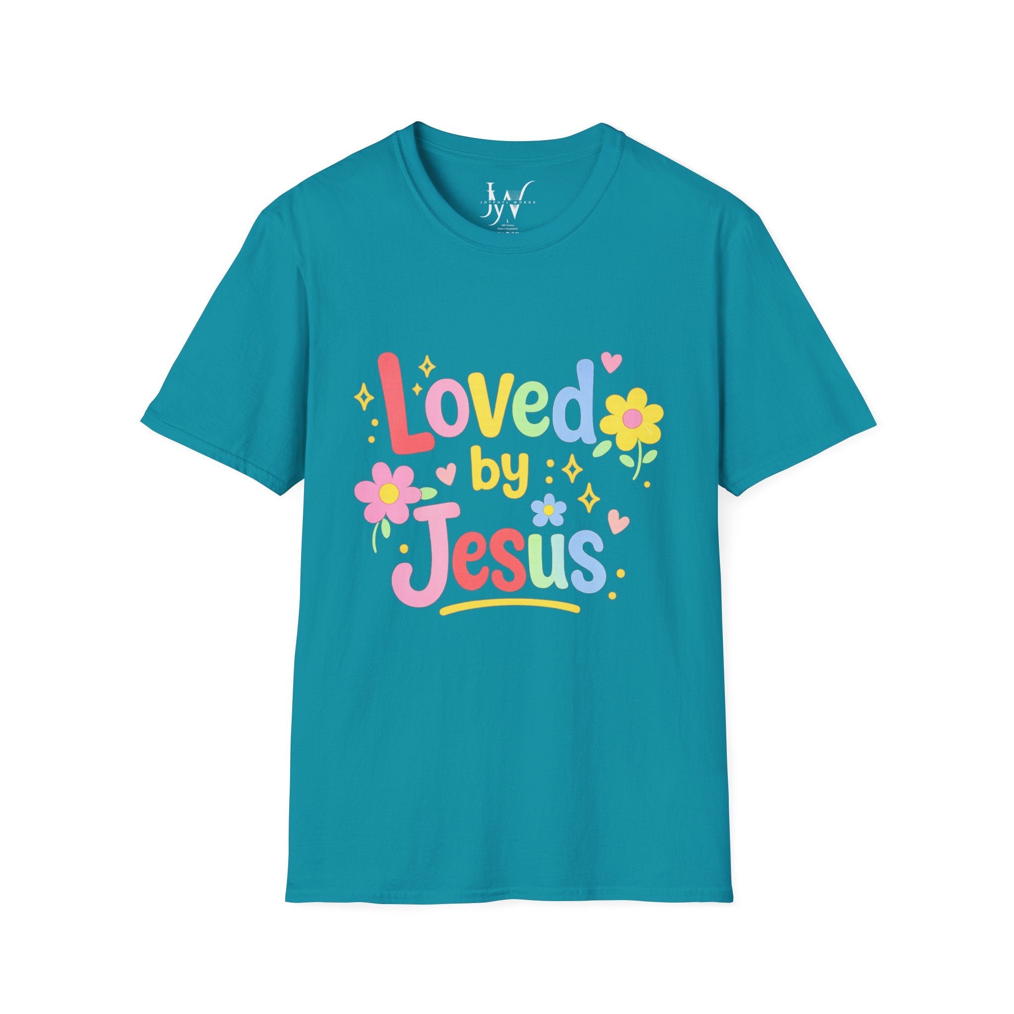 Loved by Jesus Colorful T-Shirt