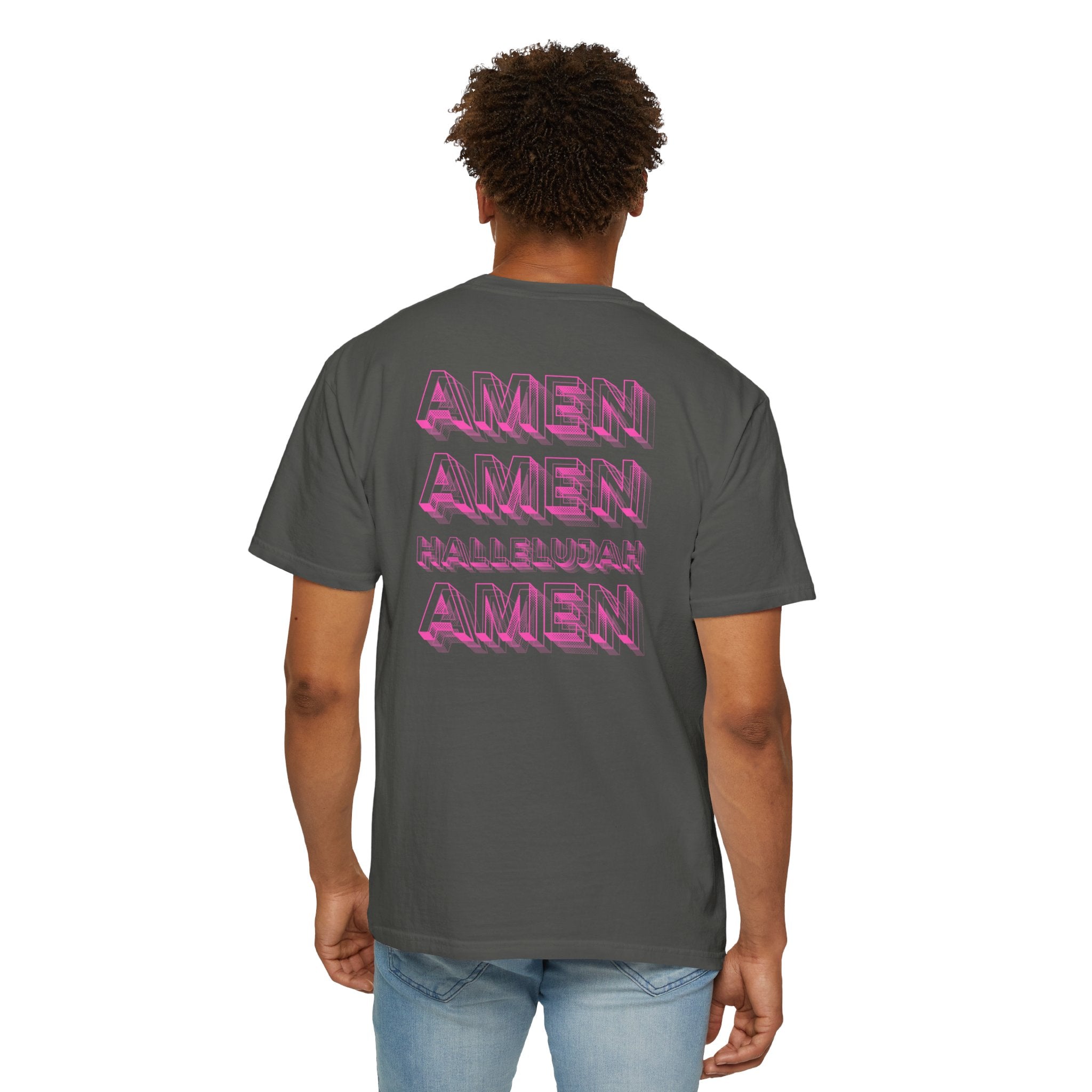 Amen Amen Hallelujah Amen Psalms 150:6 Graphic T-Shirt