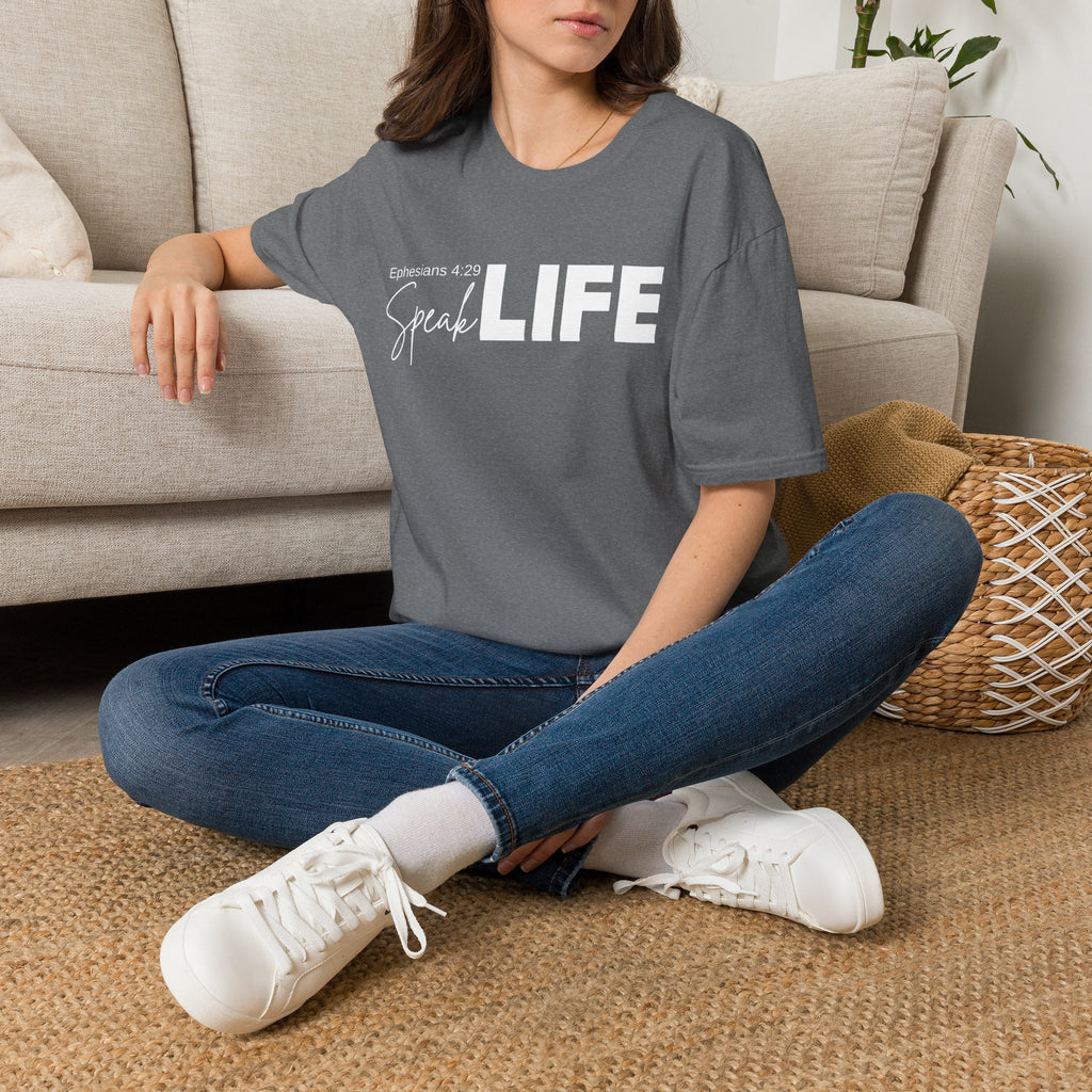 Speak Life Ephesians 4:29 Scripture T-Shirt